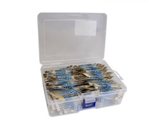 KIT-MF-025-1-2600-130,  Набор резисторов MF 0.33Ом - 10МОм, 0,25 Вт, 1%