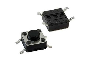 IT-1102W, Кнопка тактовая 6x6мм h=4.3мм