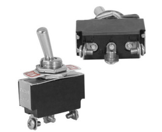 KN3(B)-102, Тумблер ON-ON (3A 250VAC) SPST 2S
