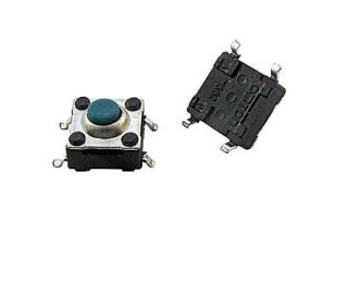 WSTP6245-250AL, Кнопка тактовая 6.2x6.2мм h=4.3мм