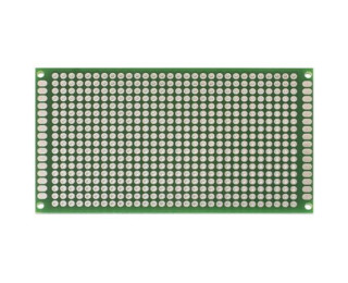 Z-D3MG-PCB, Плата печатная макетная, 5х9см (зелёная маска)