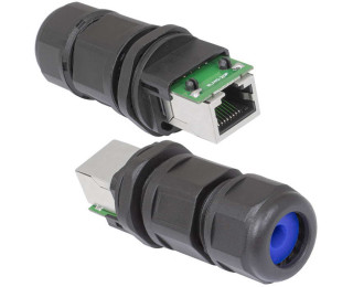 RJ45-20P ip68, Разъем герметичный