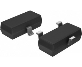 MMBT5551, Биполярный транзистор, NPN, 160 В, 0.6 А, 0.25 Вт, [SOT-23]