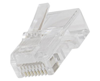 RJ45 (TP-8P8C) Cat6E, Вилка сетевая сквозная
