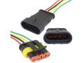 SuperSeal 1.5, 4PIN MF (18AWG 20cm), Разъем