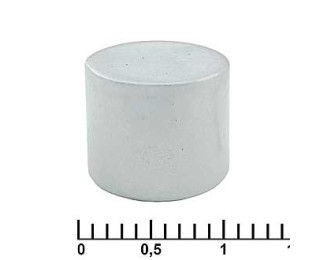 D 10x10 N35, Магнит самарий-кобальтовый дисковый 10x10 мм