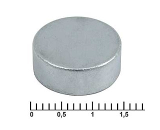 D 14x5 N35, Магнит неодимовый дисковый 14x5 мм
