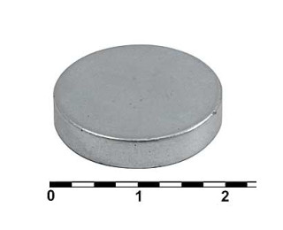 D 19x4 N35, Магнит самарий-кобальтовый дисковый 19x4 мм