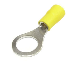 RVS5.5-10, Наконечник на провод желтый, тип 