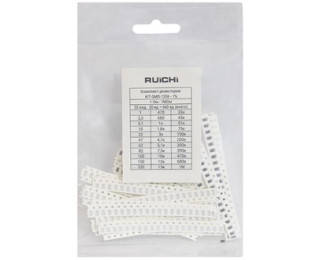 KIT-SMD-1206-1-660-33, Набор резисторов 1 Ом - 1 МОм, ряд Е24 по 20шт., 1206