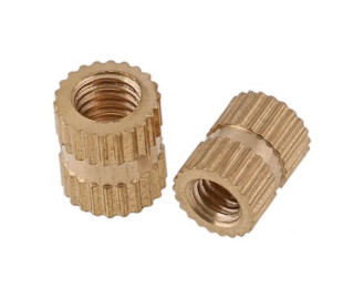 Втулка резьбовая закладная, M4, L=6мм