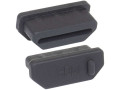 Rubber plug HDMI 01 black, Разъем