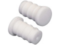 Rubber plug 3.5mm Jack 01 white, Аудио разъем