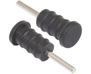 Rubber plug 3.5mm Jack 02 black, Аудио разъем