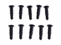 Rubber plug 3.5mm Jack 03 black, Аудио разъем