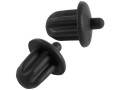 Rubber plug 6.35mm Jack 01 black, Аудио разъем
