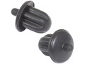 Rubber plug 6.35mm Jack 01 black, Аудио разъем
