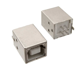USBB-1J-F (SZC), Розетка USB на плату, тип B