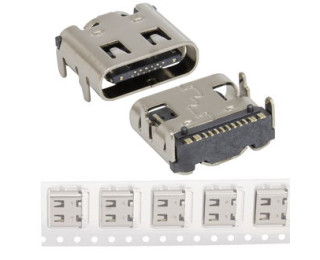USB3.1 TYPE-C 16PF-016, Разъём USB 3.1 type-С на плату