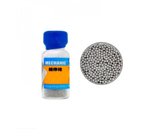 ПОС-63, Шарики для пайки (реболлинга) Mechanic XZ10 (0.65 мм, 10 000 шт.)