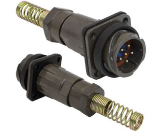 FQ18-6pin ZPJ-8, Розетка на кабель 6-pin