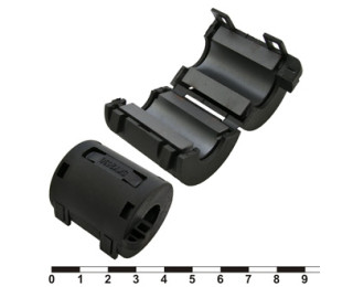 ZCAT3035-1330-BK (black), Фильтр ферритовый в сером корпусе (13 мм)