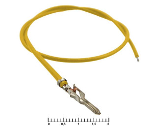 MF-M 4,20 mm AWG20 0,3m yellow, Разъем