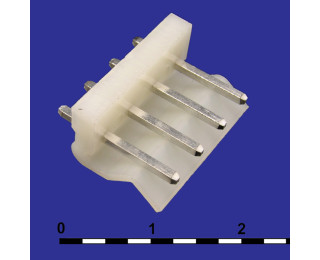 MPW-04 pitch 5.08 mm, Разъем