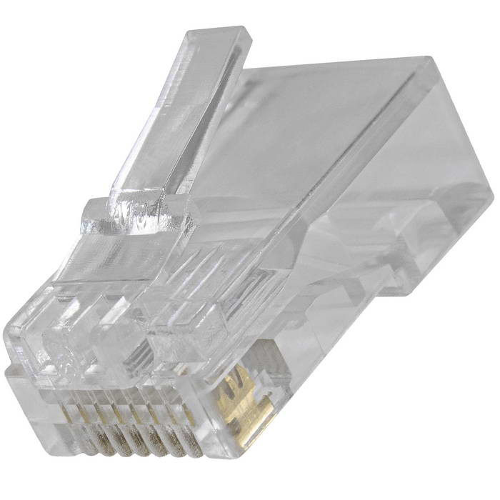RJ45 (TP-8P8C) UTP, Разъем - изображение 1
