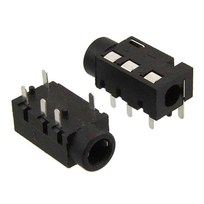 TJ-320 3.5mm PCB Jack, Аудио разъем - изображение 1