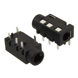 TJ-320 3.5mm PCB Jack, Аудио разъем