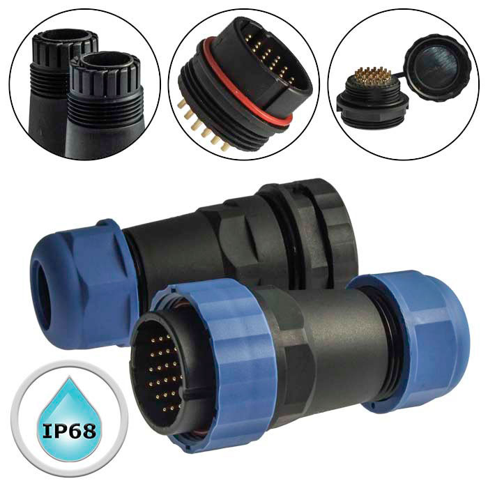 SZC28 24P-F-M, Разъем герметичный - изображение 1