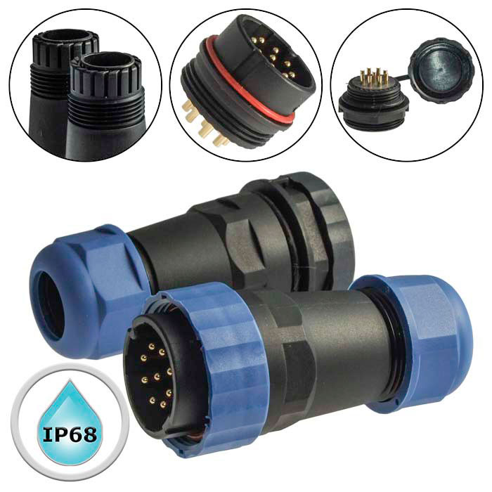 SZC28 9P-F-M, Разъем герметичный - изображение 1