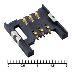 SIM-06P, Держатель карт