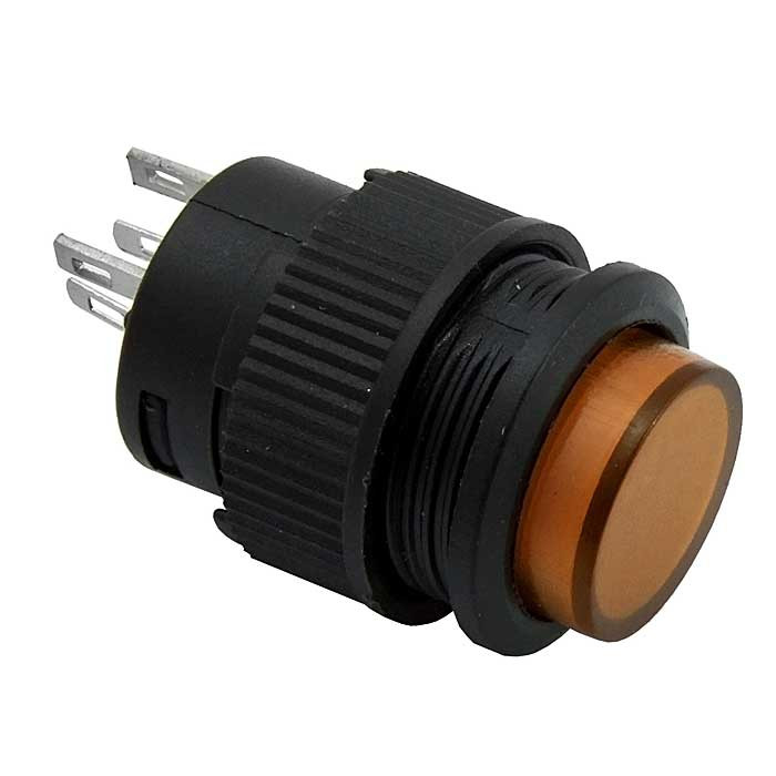 R16-503BD-Y Non Lock, Кнопочный переключатель - изображение 1