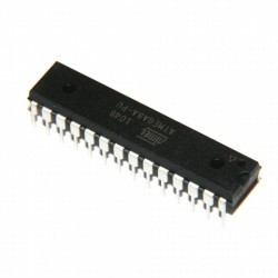 ATMEGA8A-PU, Микроконтроллер 8-Бит, AVR, 16МГц, 8КБ Flash [DIP28]