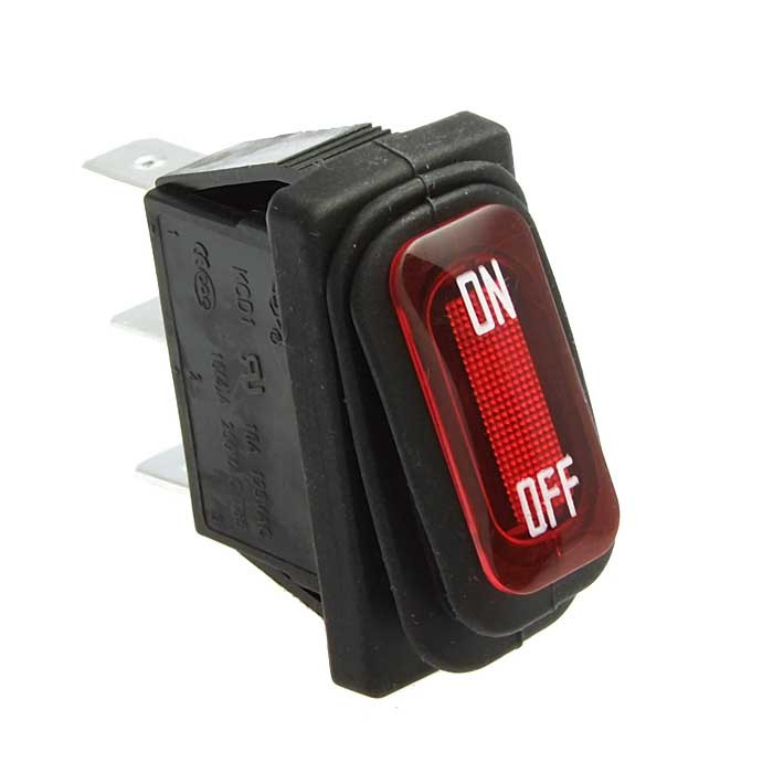 SB068-12V IP65 on-off 10.5x28.5mm, Переключатель - изображение 1
