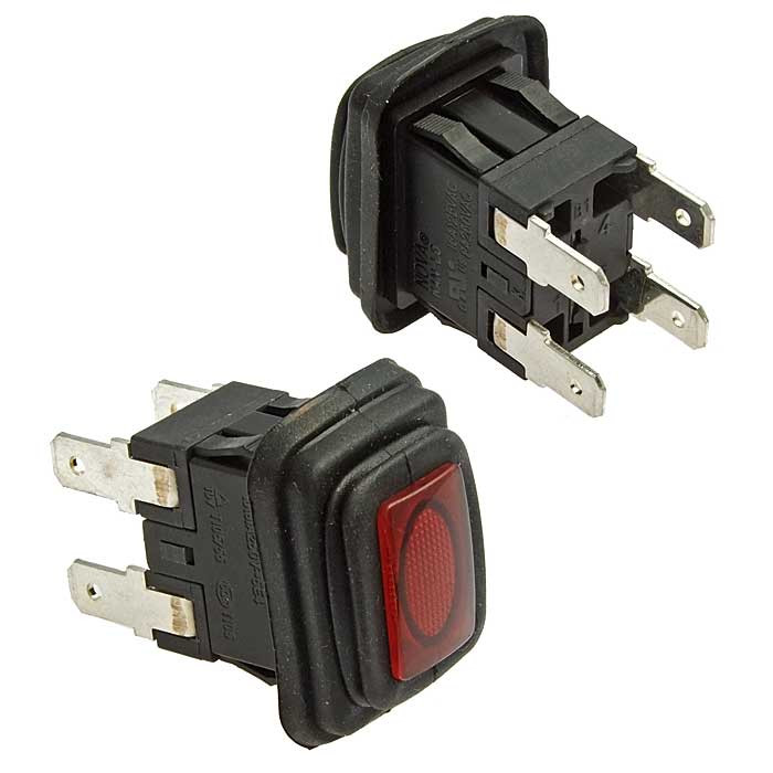 SB146 IP65 on-off 13*19mm, Переключатель - изображение 1