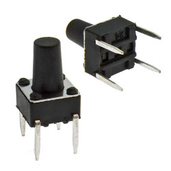 KAN0612-0901B 6x6x9 mm, Кнопка тактовая