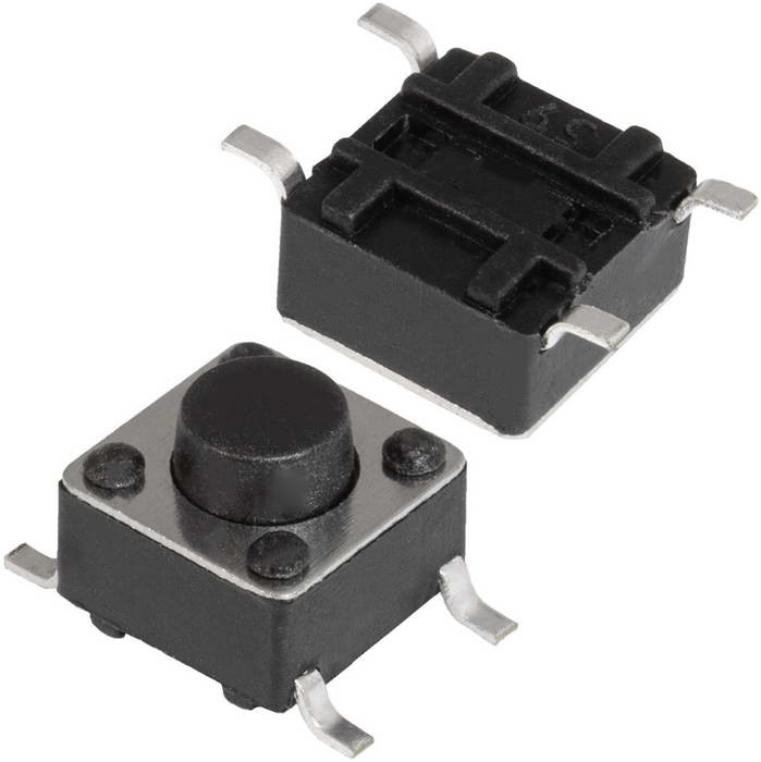 KAN0642-0501B 6x6x5 mm SMD, Кнопка тактовая - изображение 1