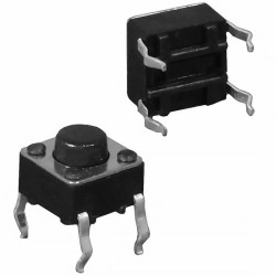 KAN4511-0381B 4.5x4.5x3.8 mm, Кнопка тактовая
