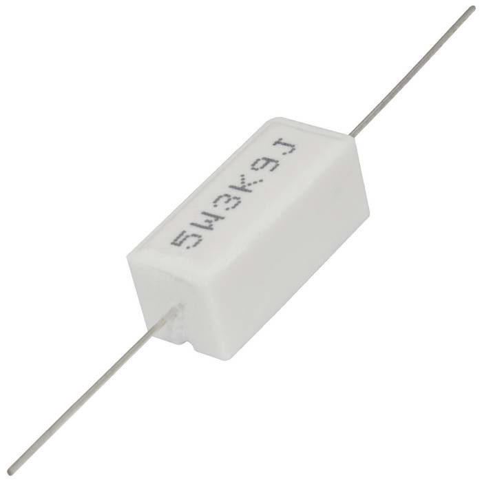 RX27-1 3.9 кОм 5W 5% / SQP5, Резистор - изображение 1