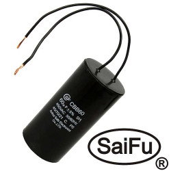 CBB60 60uF 450V WIRE (SAIFU), Конденсатор