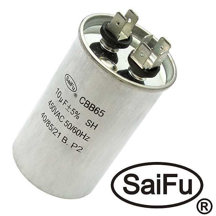 CBB65 10uF 450V (SAIFU), Конденсатор - изображение 1