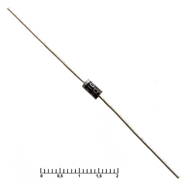 HER106 (1A 600V) DO-41, Диод - изображение 1