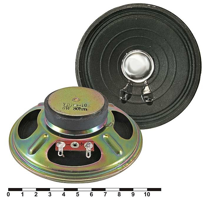 YD103-10R 6W 8ohm, Динамик - изображение 1