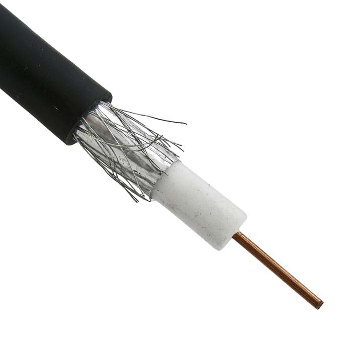 RG-6U black (100m), Кабель коаксиальный - изображение 1