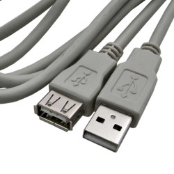 USB2.0 A(m)-USB A(f) G 5m, Компьютерный шнур