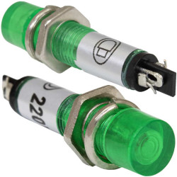 N-814-G 220V, Лампа неоновая в корпусе