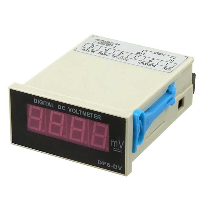 DP-6 200mV DC, Щитовой прибор - изображение 1